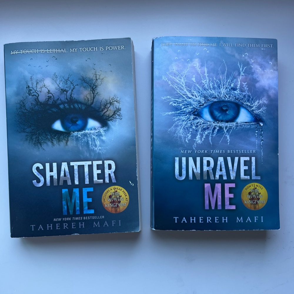Shatter Me Book Series Books 1 & 2